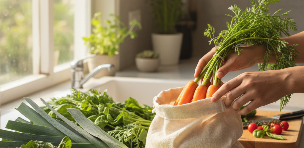 How to Wash and Store Organic Vegetables for Lasting Freshness