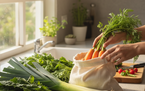 How to Wash and Store Organic Vegetables for Lasting Freshness
