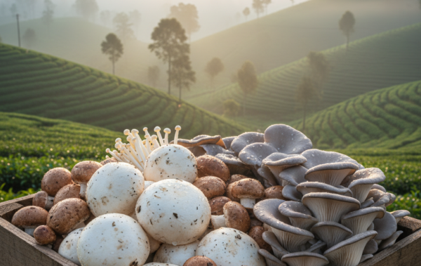 Nuwara Eliya’s Fresh Mushroom Journey to Your Table