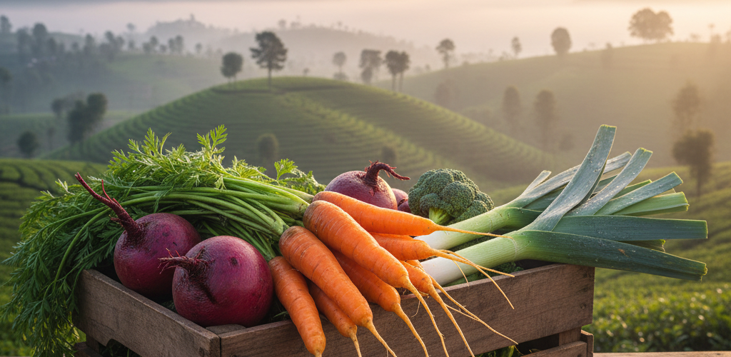 Why Nuwara Eliya Vegetables Are Superior: Soil & Climate