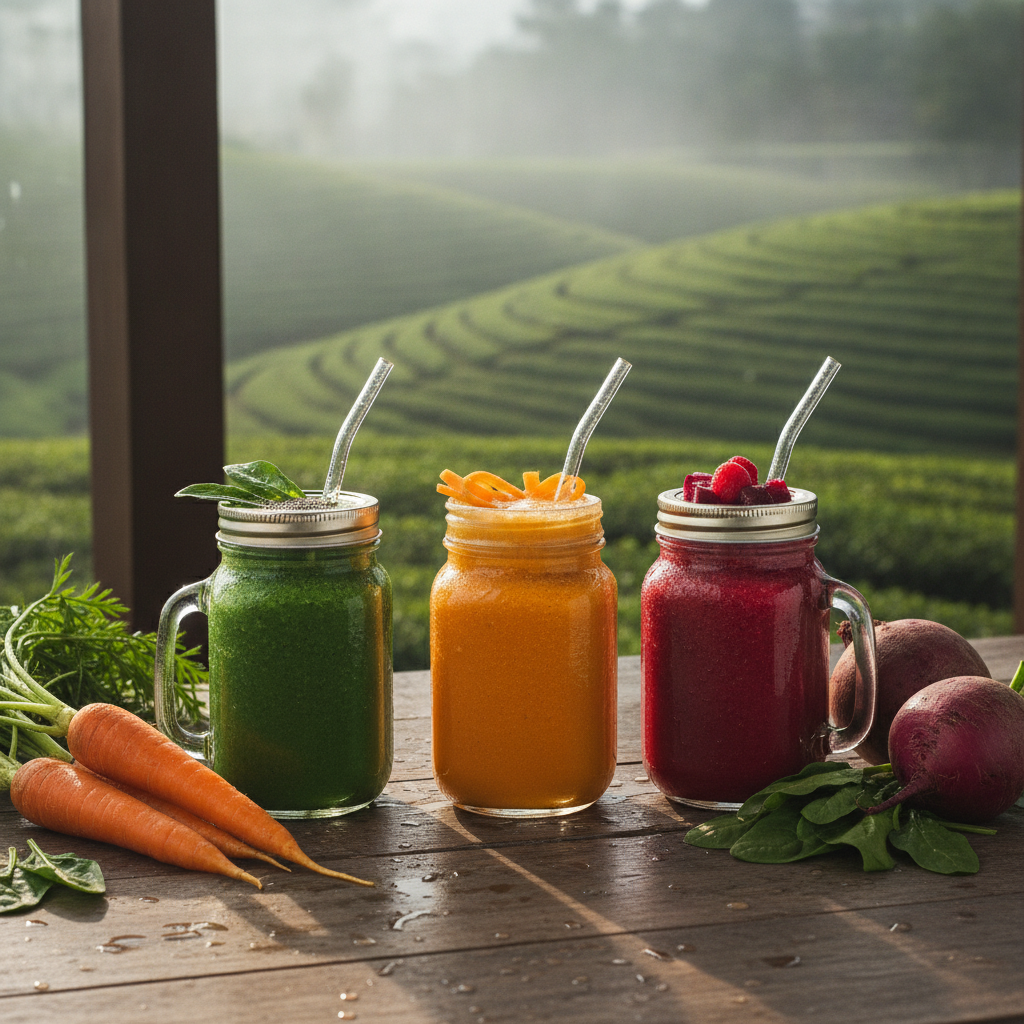 Healthy Sri Lankan Vegetable Smoothie Recipes | NunuFresh