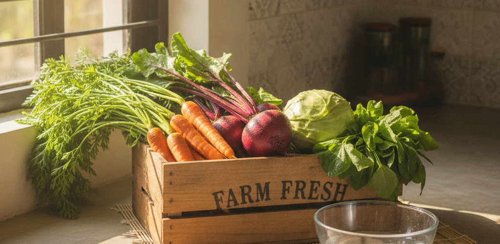 How to Wash and Store Organic Vegetables for Freshness