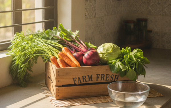 How to Wash and Store Organic Vegetables for Freshness