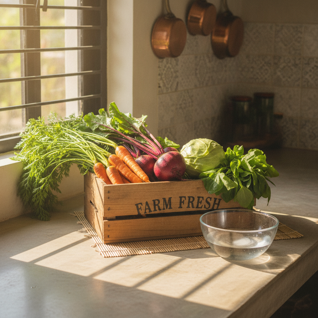 How to Wash and Store Organic Vegetables for Freshness