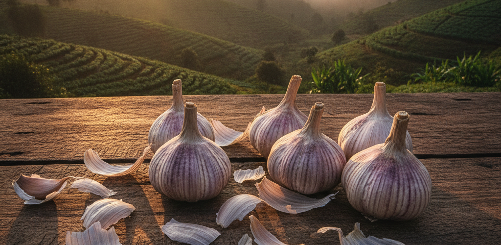 From Nuwara Eliya Farms to Your Table: The Journey of Fresh Garlic